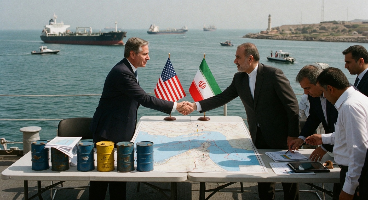 Oil Futures Mixed Amid Middle East Developments and Peace Talks