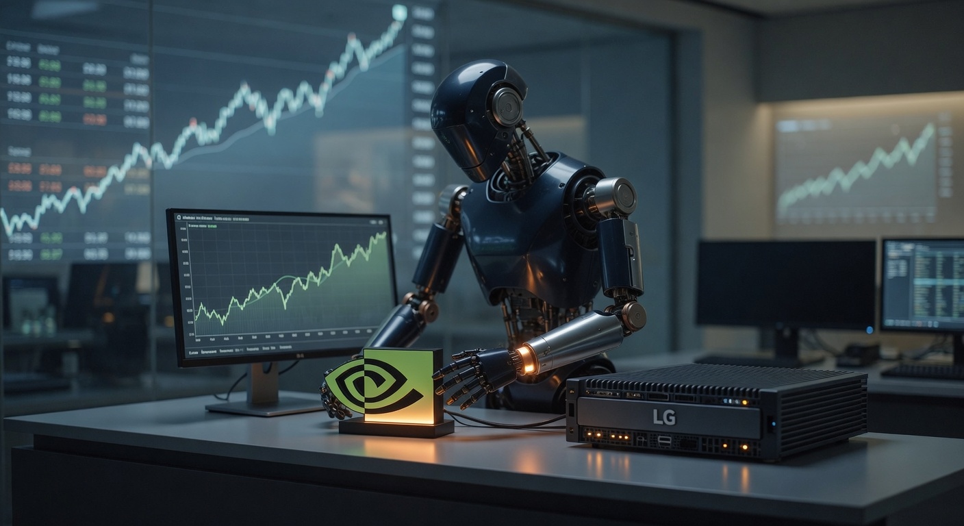 LG Electronics shares surge over 300% on physical AI and robotics push
