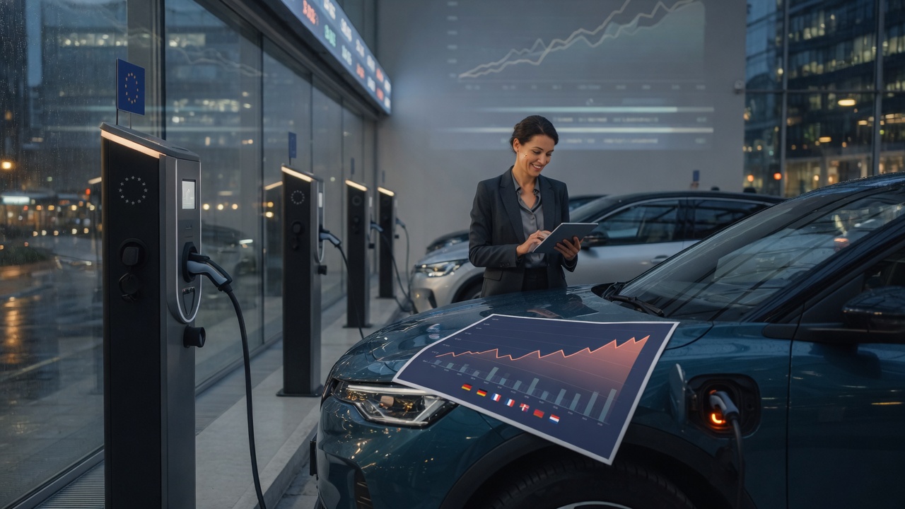 Global EV Sales Rise in July, Europe Offsets Weakness Elsewhere