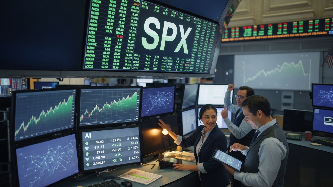 S&P 500 and Nasdaq Close Higher on AI and Inflation Tailwinds