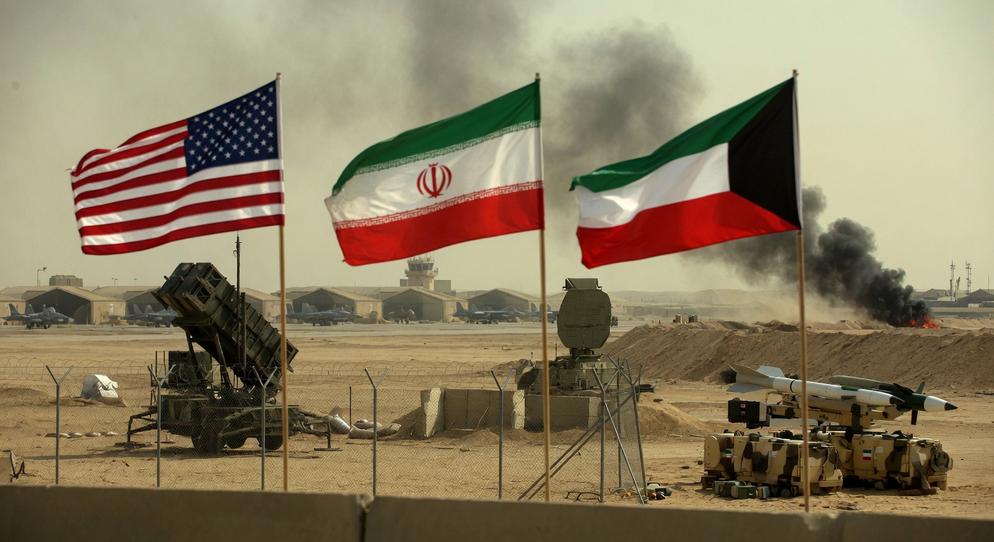 US Strikes Iranian Military Sites, Tehran Retaliates with Air Base Attack