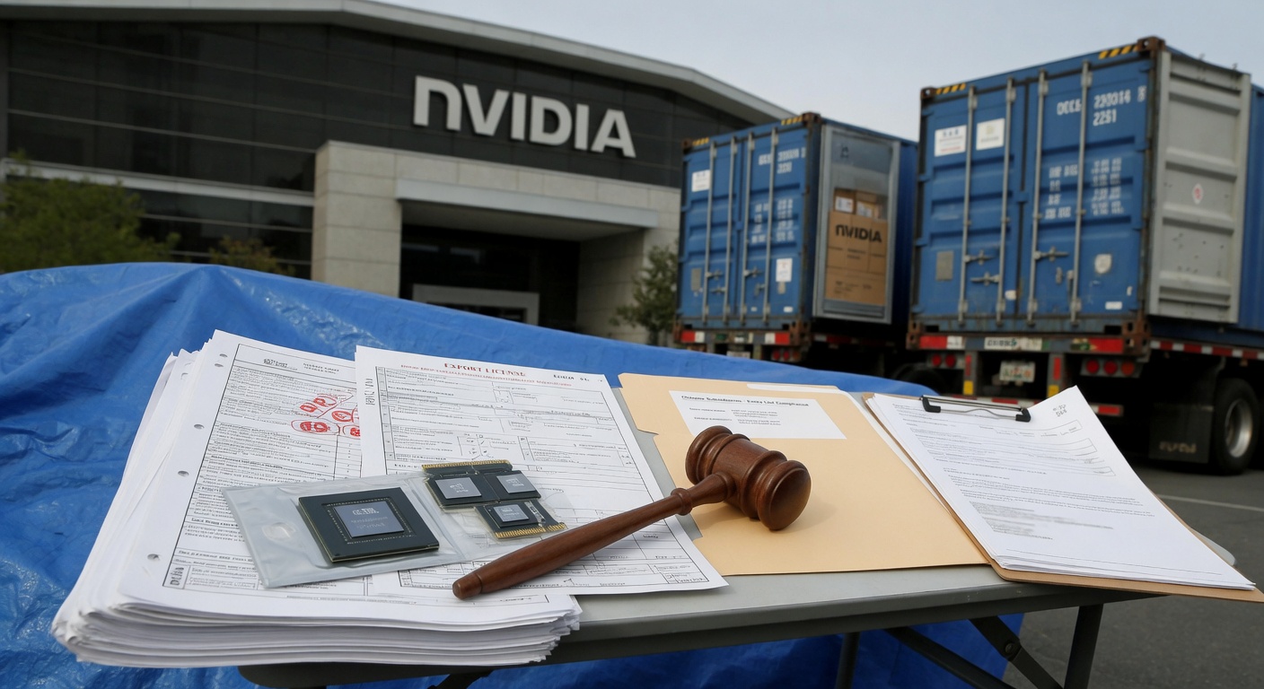 US Takes Step to Halt Nvidia AI Chip Shipments to Chinese Firms Outside China