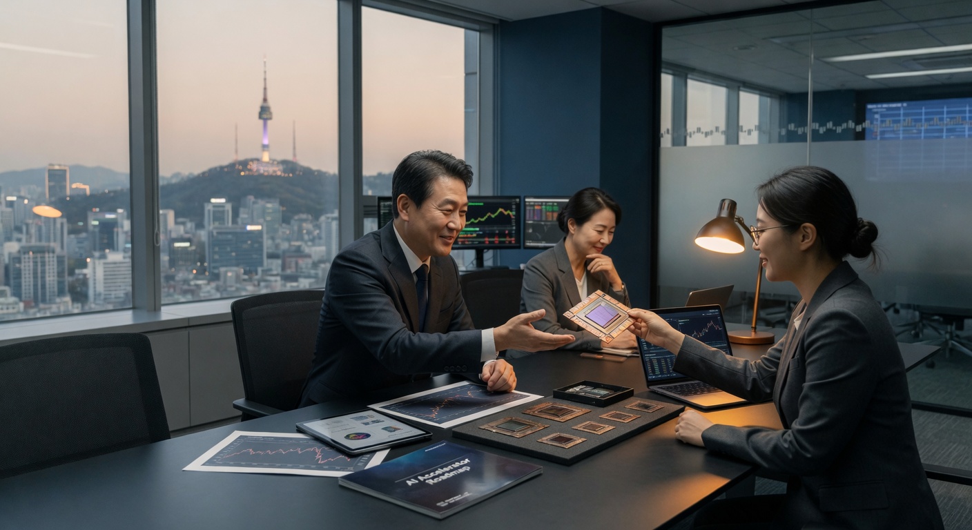 Samsung and LG Shares Rally Ahead of Nvidia CEO Meetings in Korea