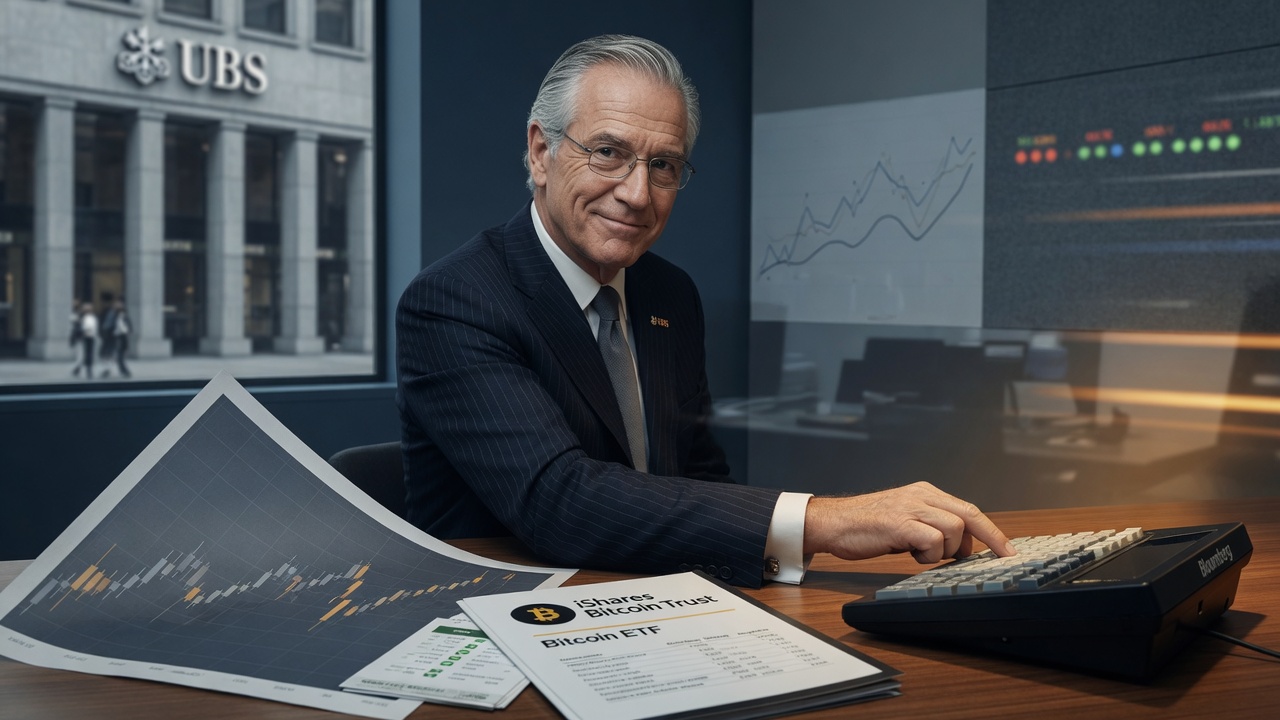 Institutional Bitcoin Exposure Rises as UBS Surges ETF Options and Tudor Jones Firm Adds to IBIT