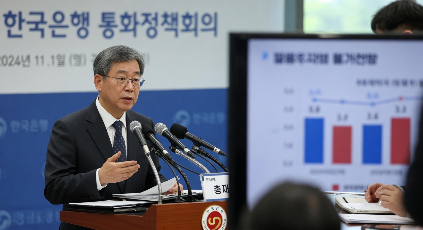 Bank of Korea Holds Rates at 2.50% but Signals Tighter Policy