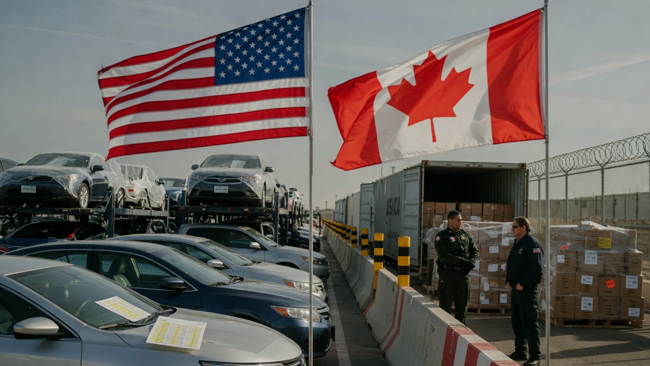 US-Canada Trade War Deepens with New Tariffs on Autos and Goods