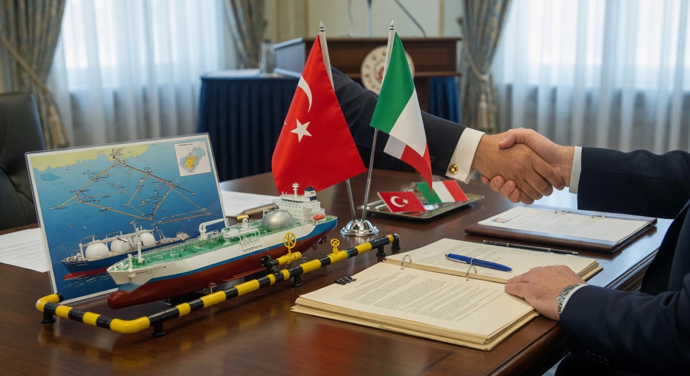 Turkey's BOTAS signs MoU with Italy's Edison for natural gas and LNG cooperation