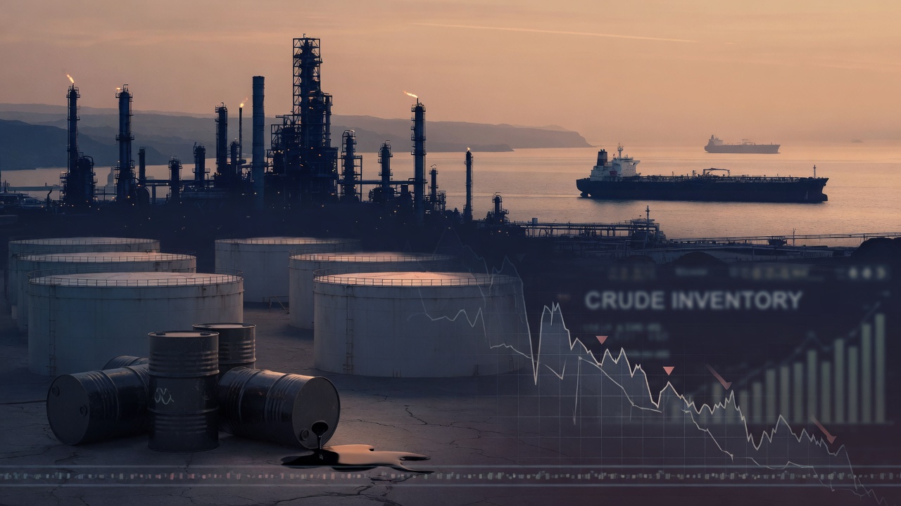 Oil Settles Down 2% on Weak Demand Outlook and Record US Crude Inventory Build
