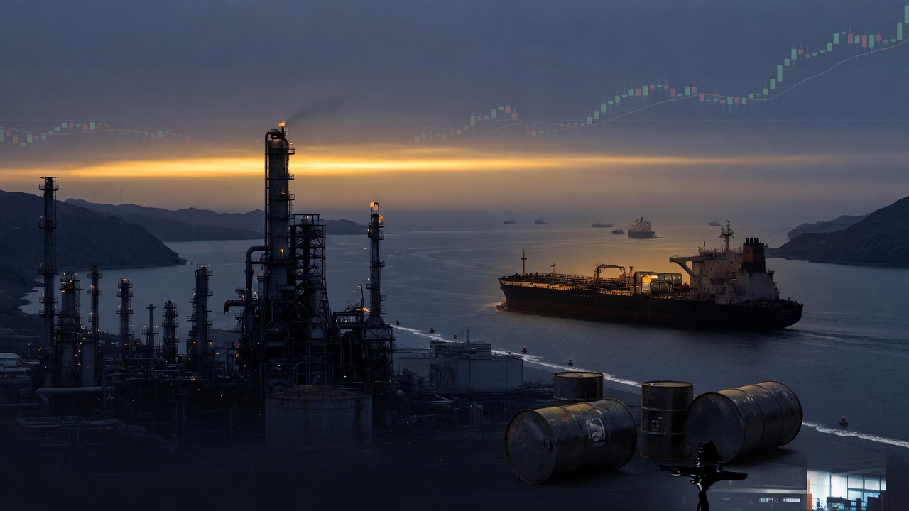Oil Rises on Stalled Hormuz Reopening Talks Amid Iran Uncertainty