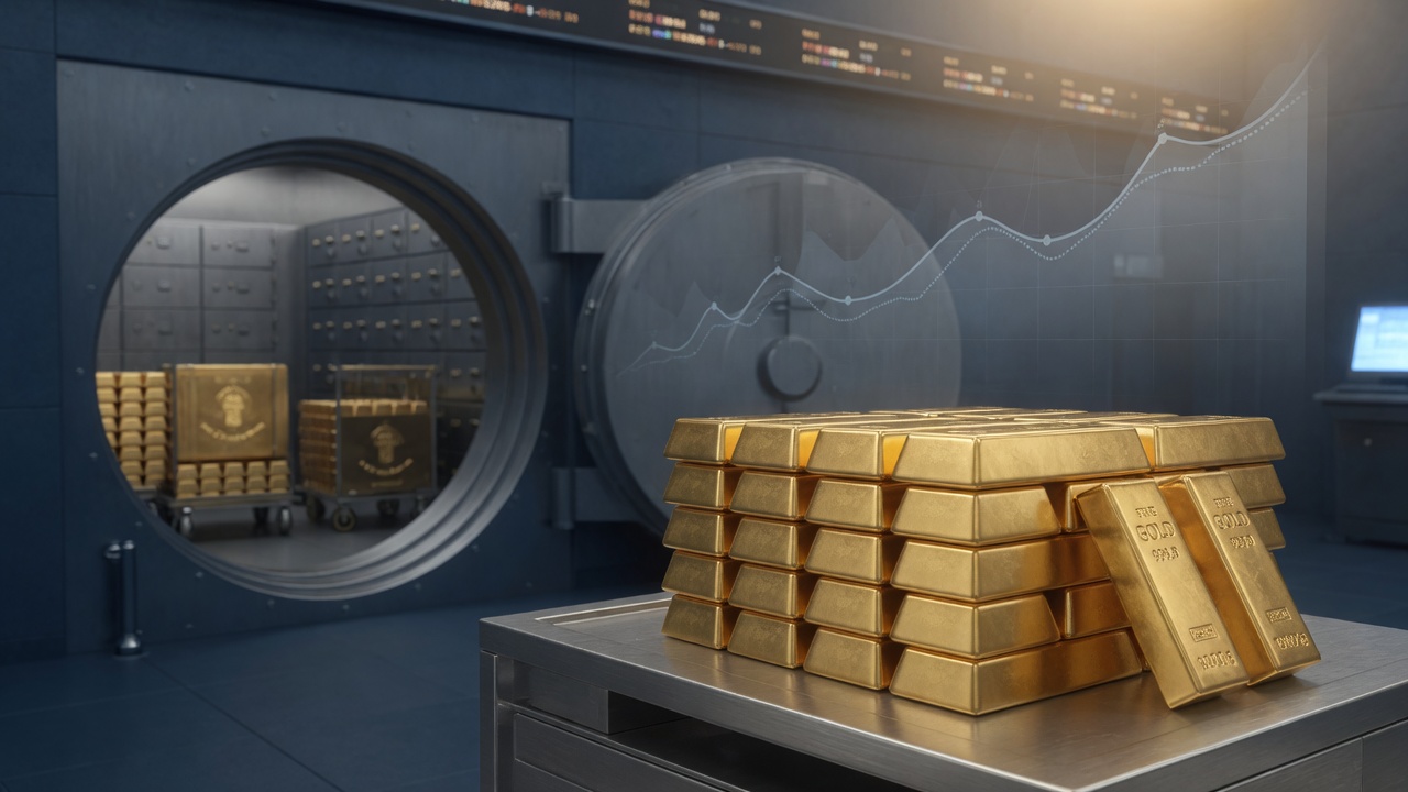 Gold Advances Toward $4,500 on Easing Fed Rate Expectations and Central Bank Buying