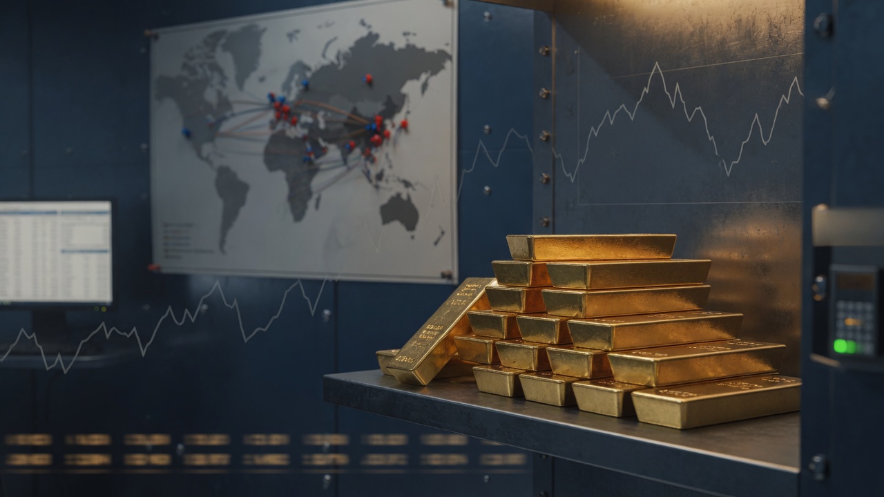 Gold Consolidates Near $4,600 as US Data and Geopolitics Clash