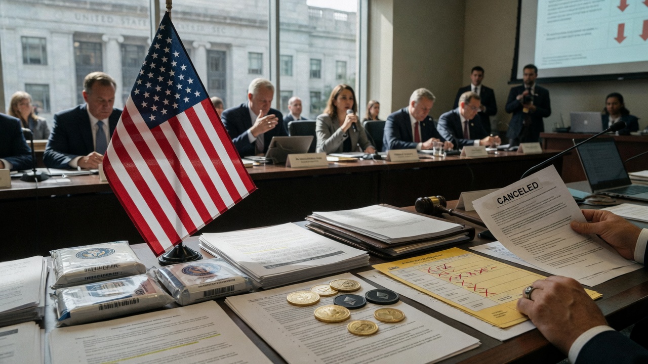 SEC Cancels Meeting on Crypto Rules Proposal, Delaying 'Reg Crypto' Framework