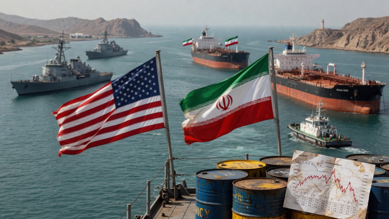 US-Iran Tensions Escalate with Hormuz Attacks, Oil Prices Surge