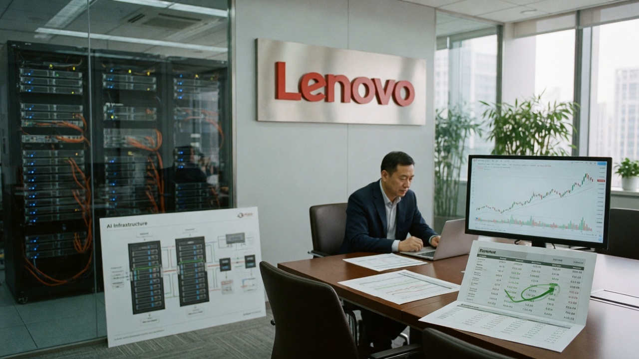 Lenovo Surges on AI Server Revenue Boom