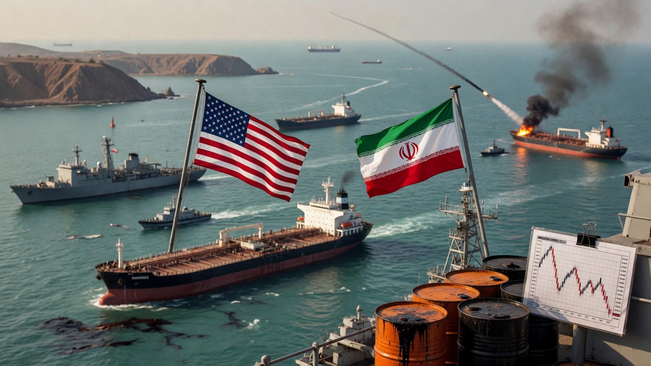 Renewed US-Iran Strikes Boost Oil Prices Amid Hormuz Fears