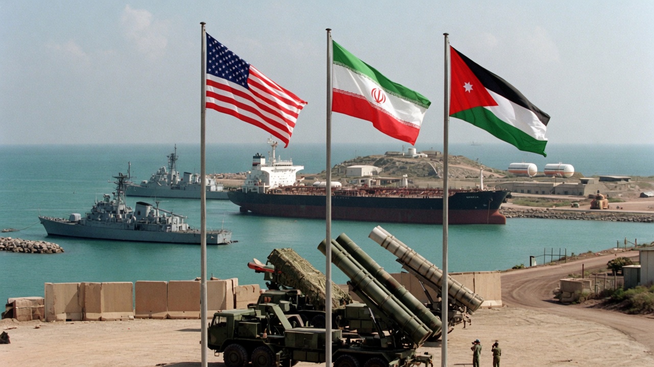US Strikes Iranian Launchers on Larak Island, Iran Retaliates