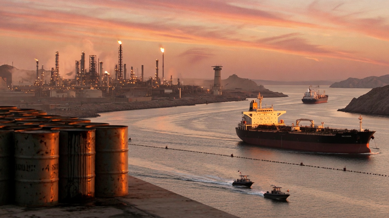Oil Rises Amid Renewed Middle East Fighting and Hormuz Concerns