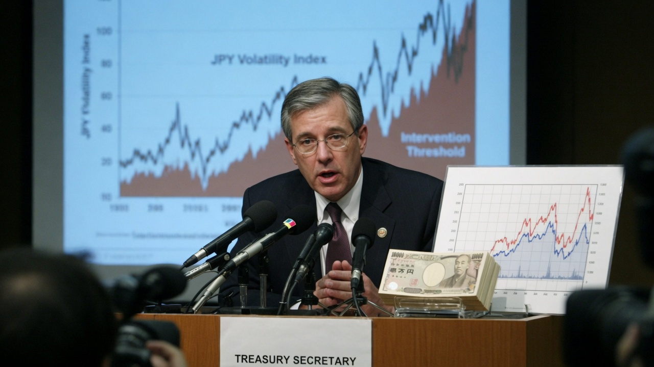 US Treasury Secretary Bessent Signals Yen Moves Are Contained Amid Intervention Risks