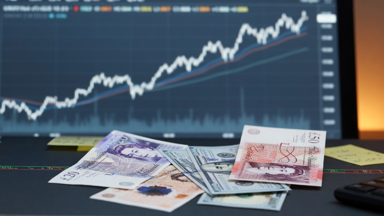 Pound nudges at four-week highs amid dollar retreat