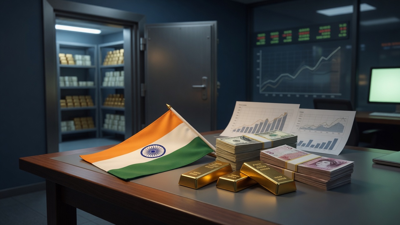 India's Forex Reserves Hit Record $729 Billion on Capital Inflows