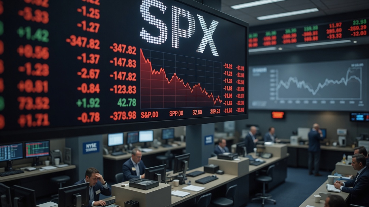 S&P 500 Slips from Record Highs as Major Indices Close Lower on August 14