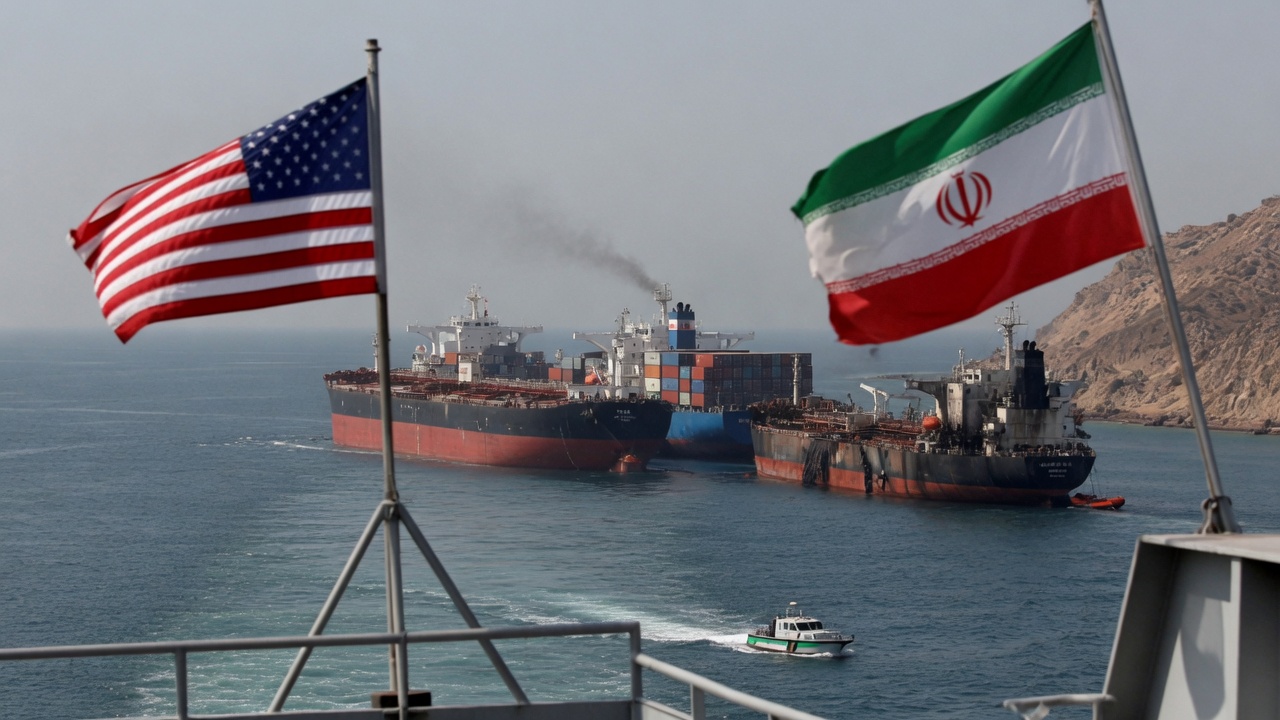 Hormuz Traffic Slows Further as U.S. Signals More Pressure on Iran