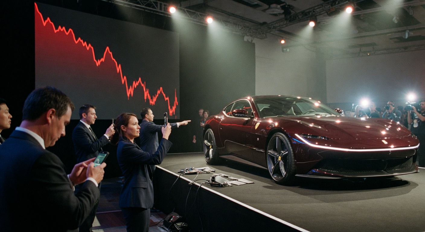 Ferrari Launches First EV 'Luce' Amid Investor Backlash