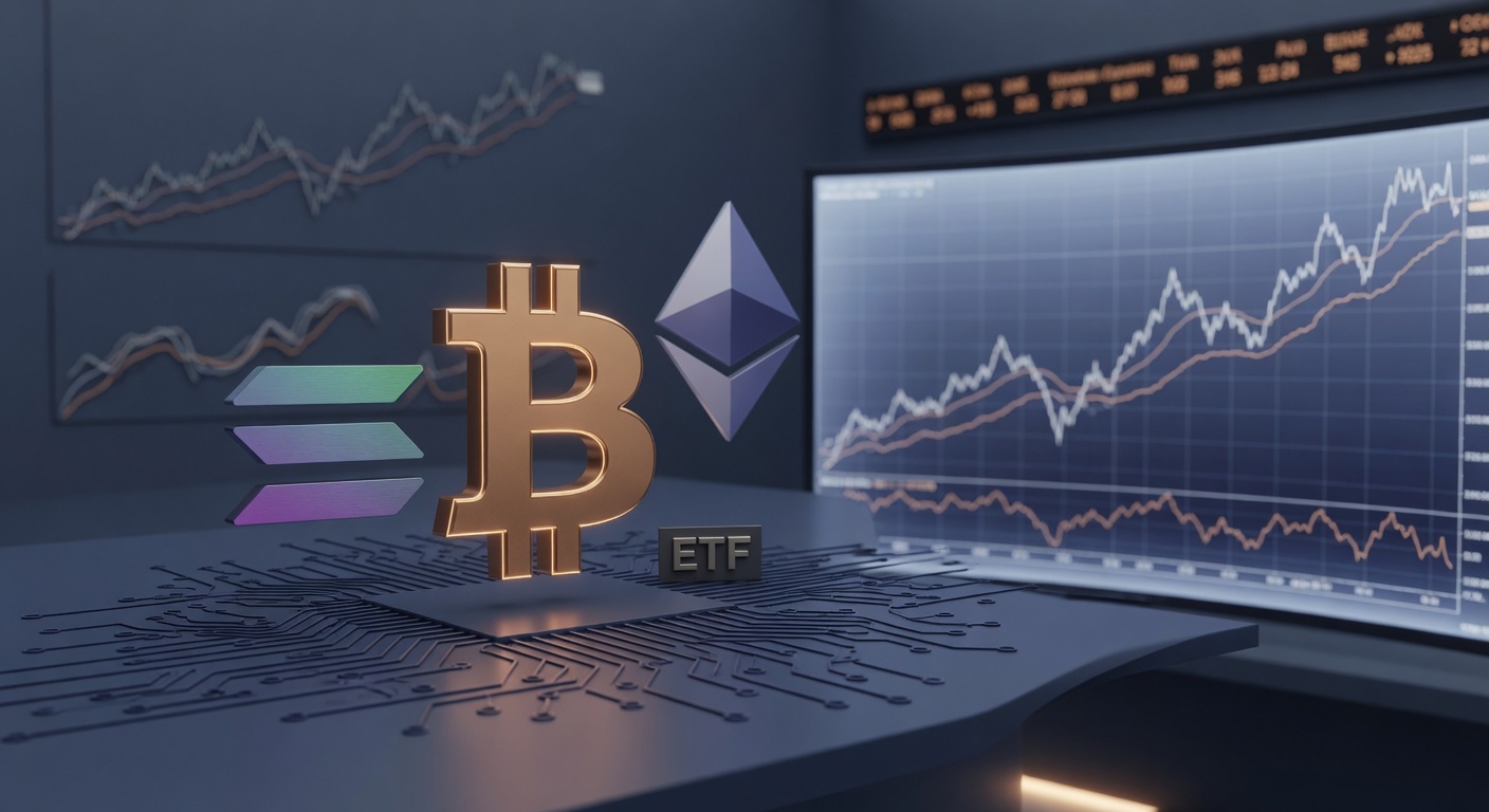 Major Cryptos Lag Nine-Week Stocks Rally Amid Cooling ETF Demand