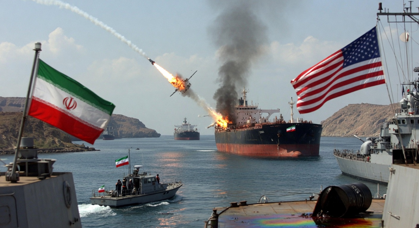 Oil Prices Swing on Iran Conflict and Hormuz Fears