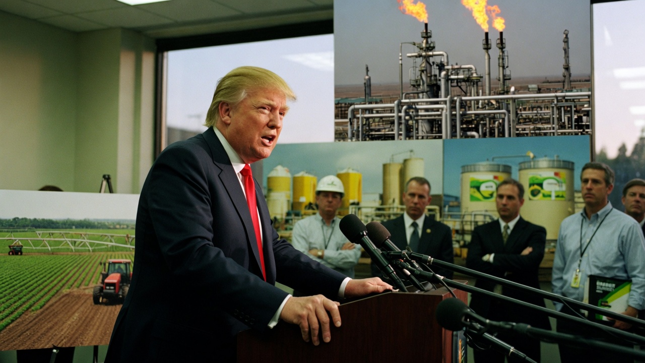 Trump Officials Discuss Expanded Refinery Waivers Amid Biofuel Backlash