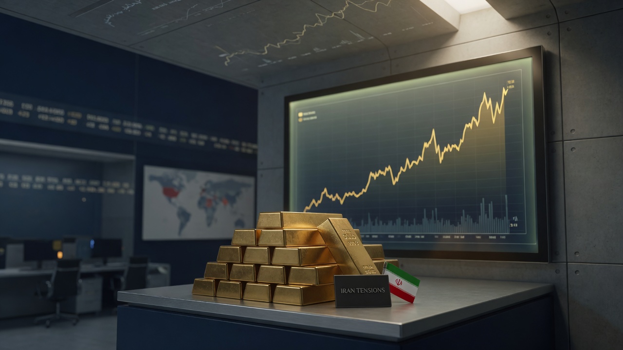 Gold Rebounds as Safe-Haven Demand Revives Amid Iran Tensions