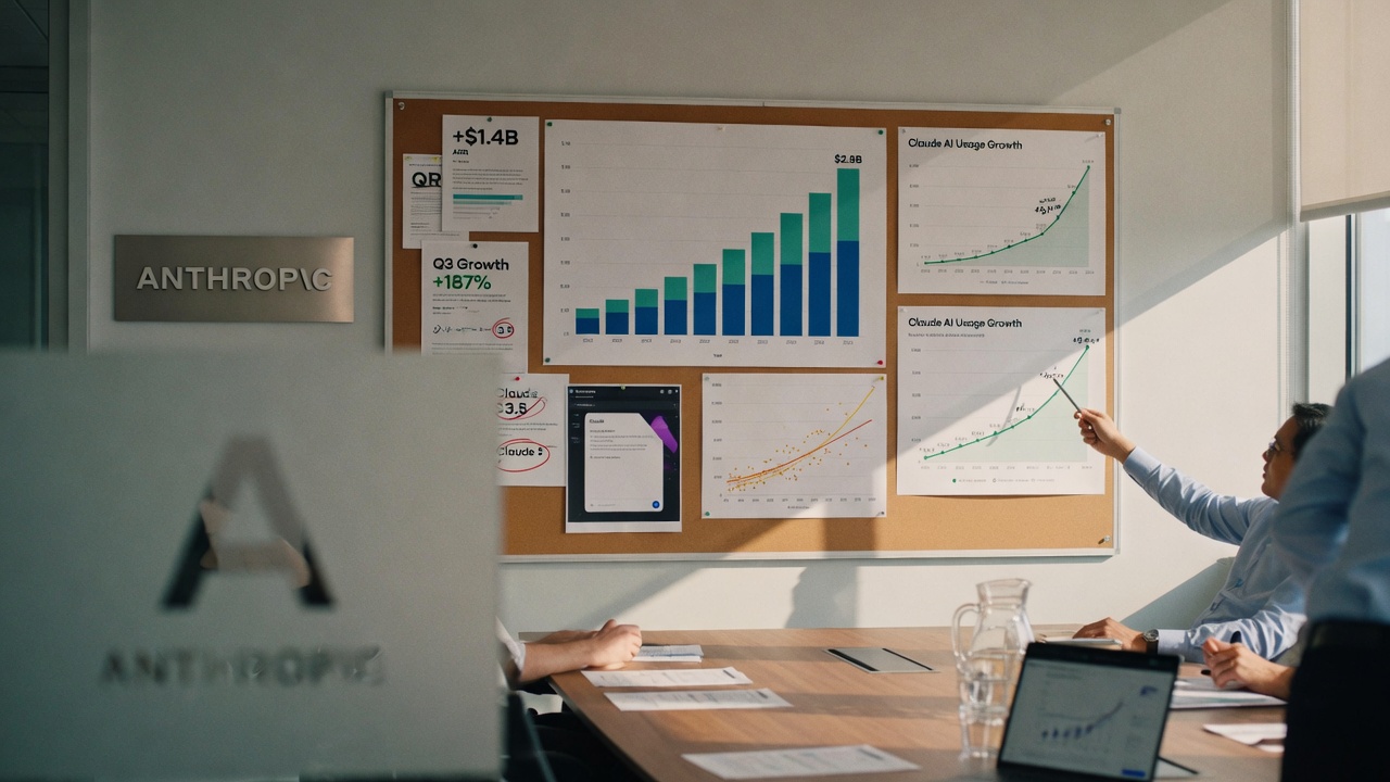Anthropic Revenue Run Rate Surpasses $65 Billion Amid AI Boom