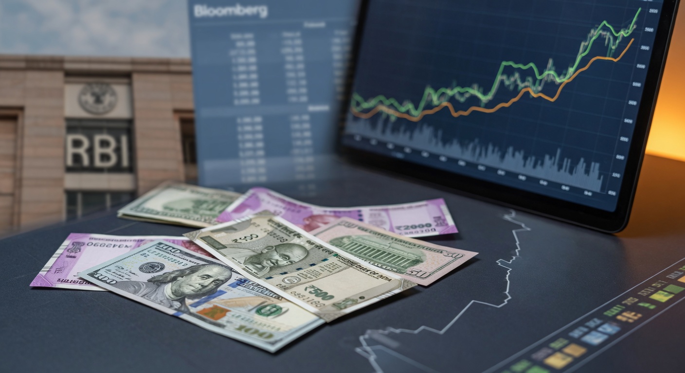 Indian Rupee Jumps Past 96 Per USD on RBI Intervention