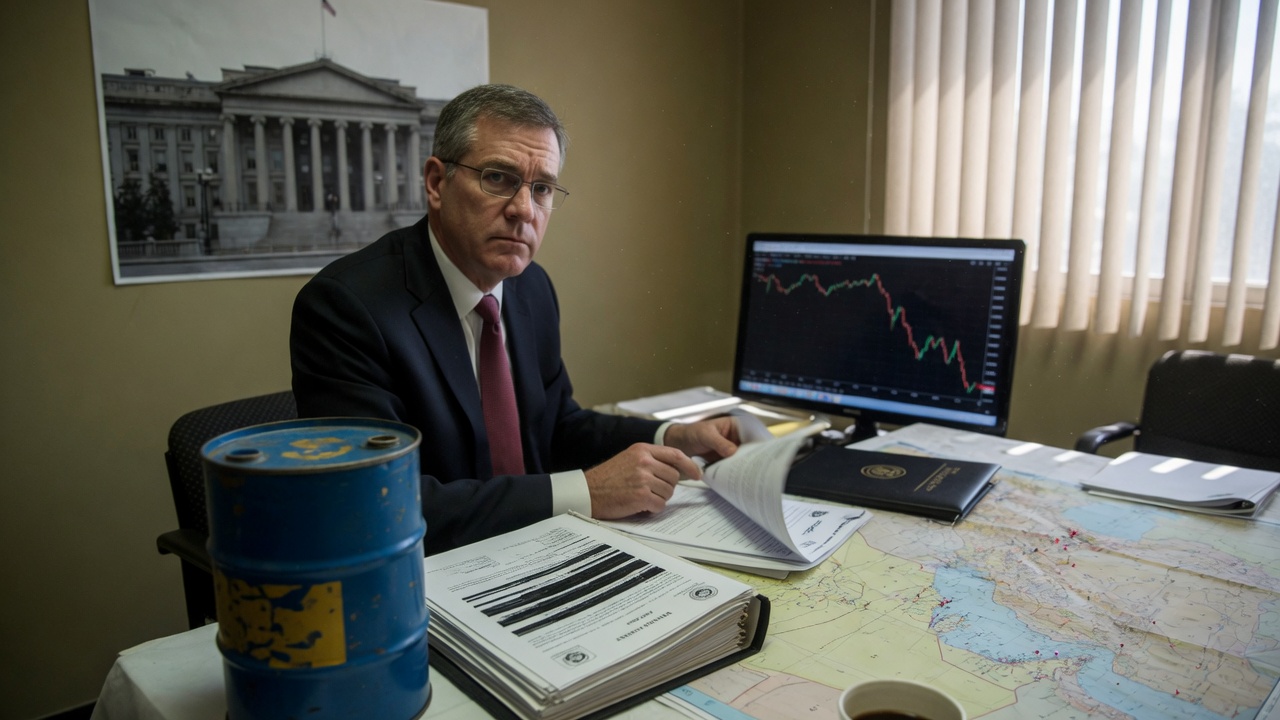 U.S. Treasury Set to Announce Tough New Sanctions on Iran, Oil Prices Fall