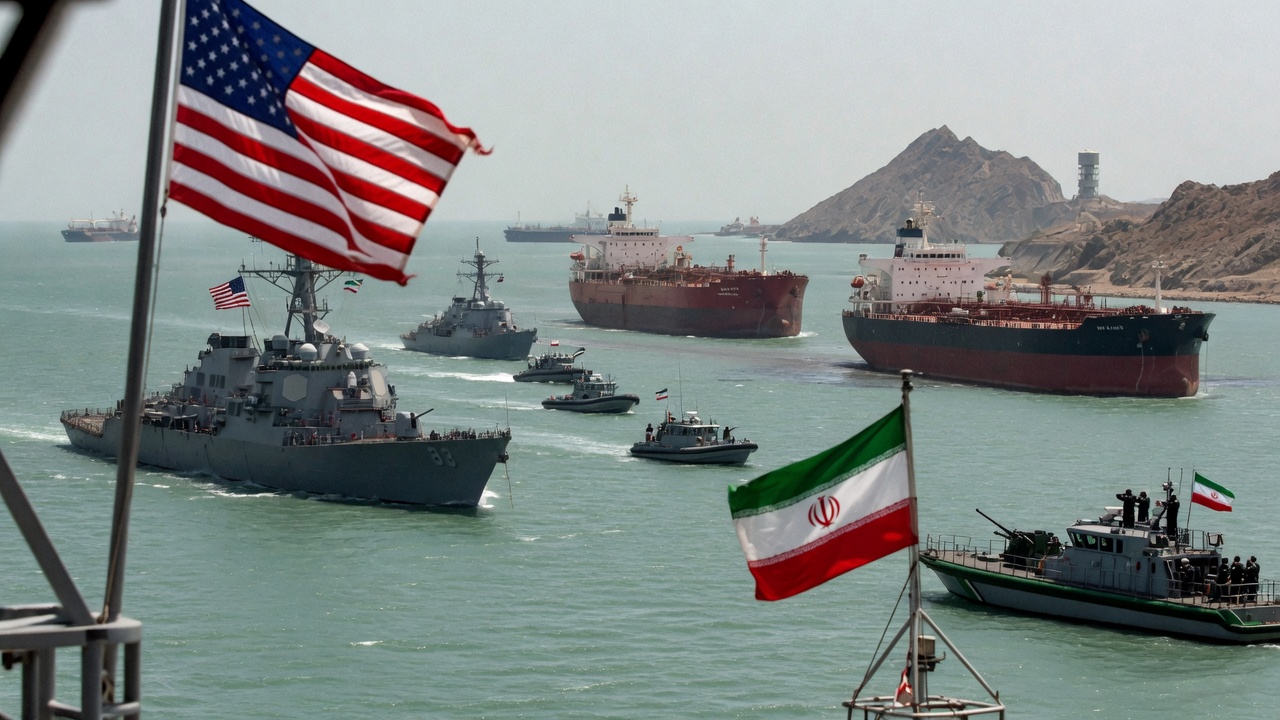 US Threatens Indefinite Naval Blockade on Iran Amid Tanker Attacks in Strait of Hormuz