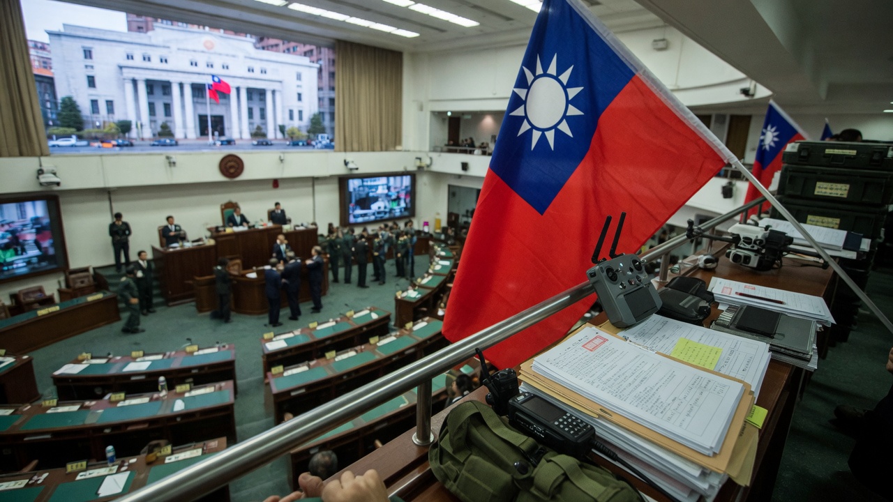 Taiwan Approves Annual Budget with Increased Drone and Defense Spending