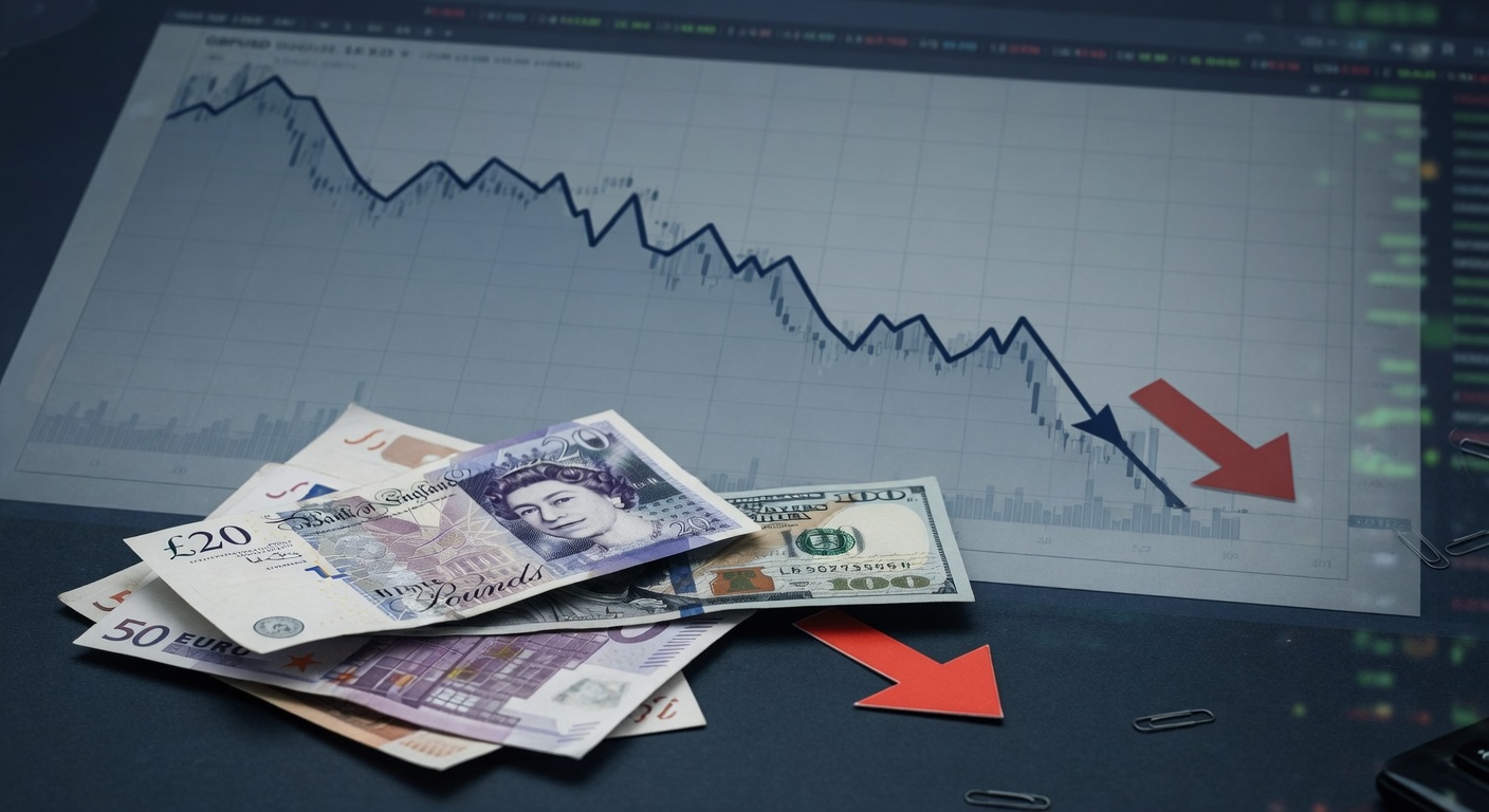 Pound Softens as UK Borrowing Jumps and Consumers Cut Spending