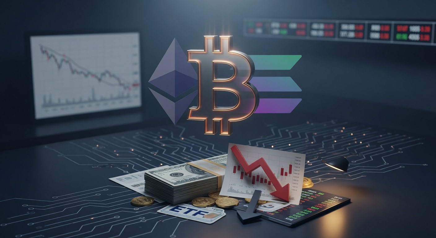 Bitcoin ETFs see $2.26B outflows over two weeks, BTC drops to $74,300