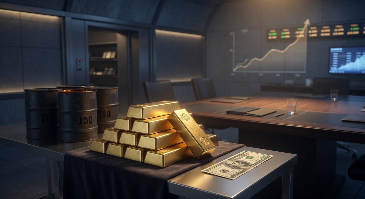 Gold prices rise over 1% on weaker dollar and easing oil