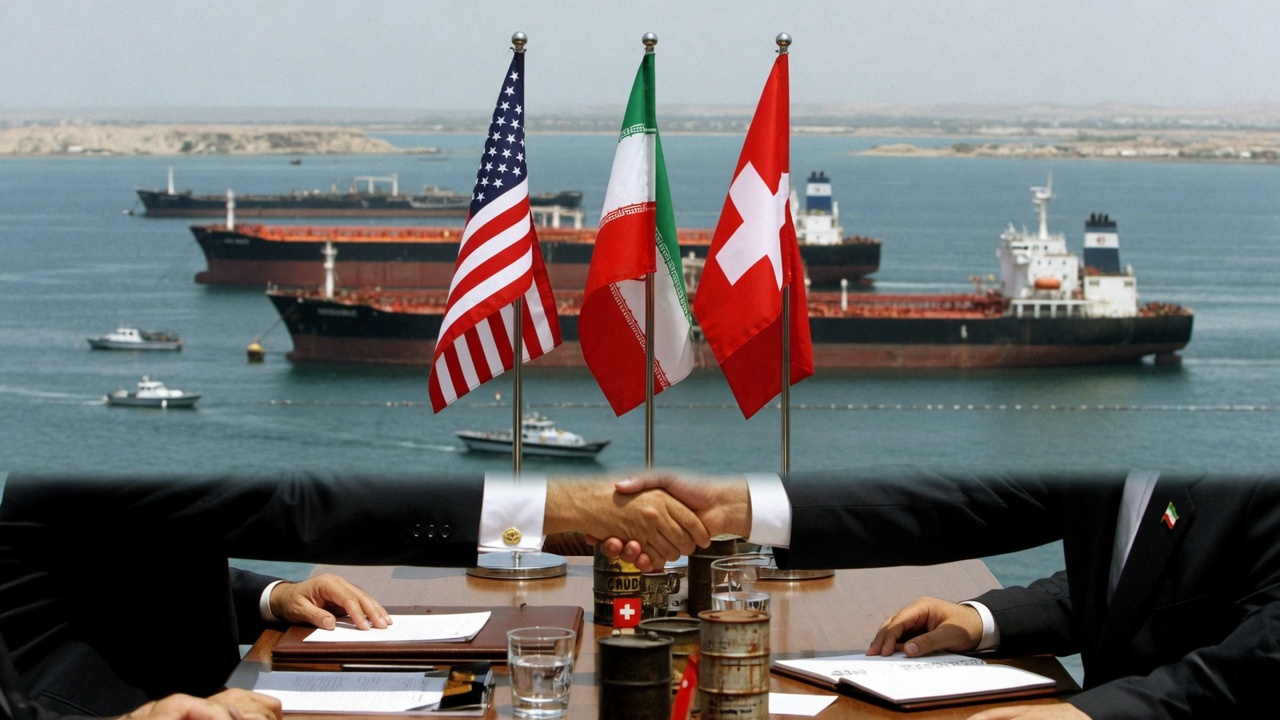 US-Iran Talks Conclude in Switzerland as Iran Re-closes Strait of Hormuz