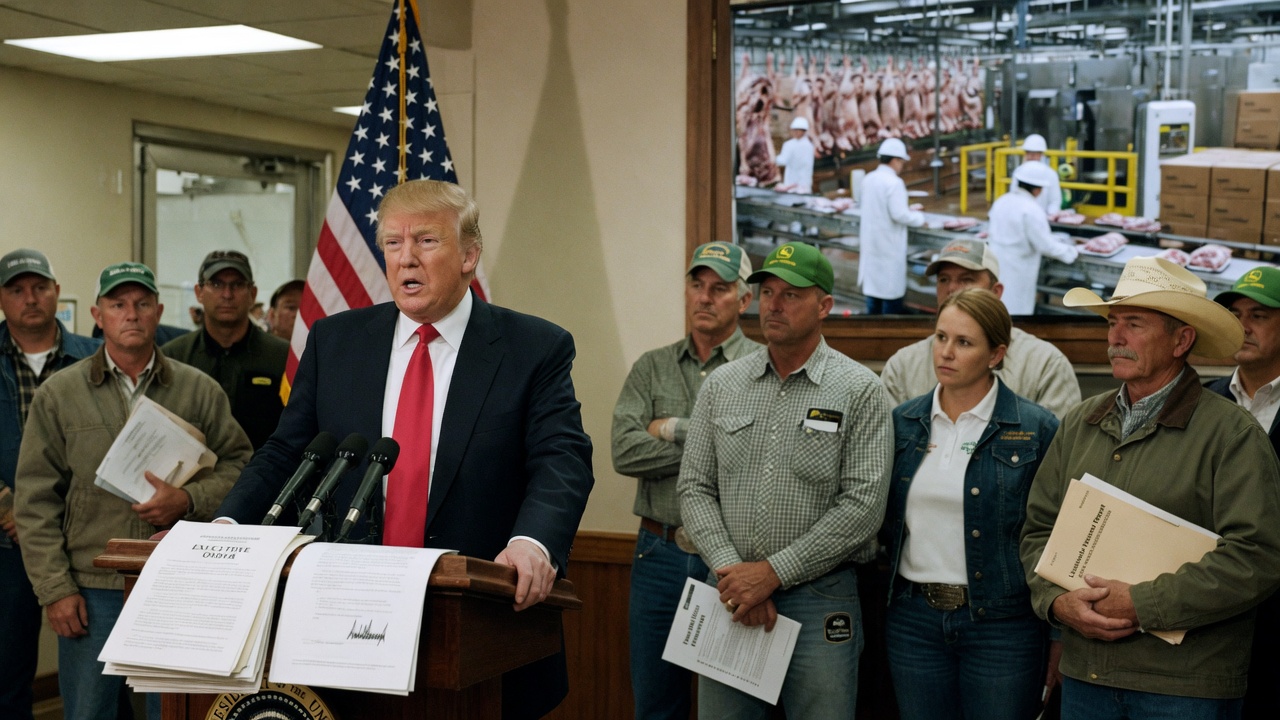 Trump Vows Executive Action to Break Up Food Processing Monopolies Impacting Farmers