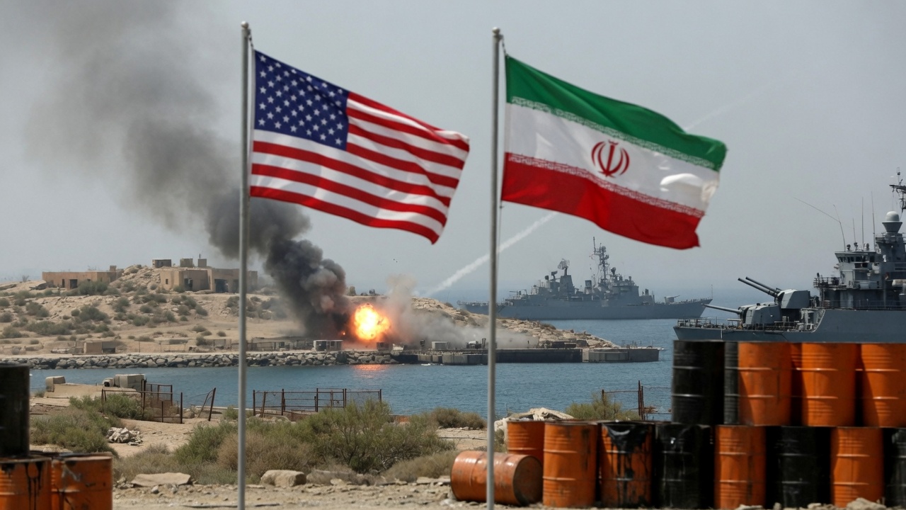 Oil Jumps Over 2% on US Attack on Iran's Larak Island Amid Escalating Hormuz Tensions