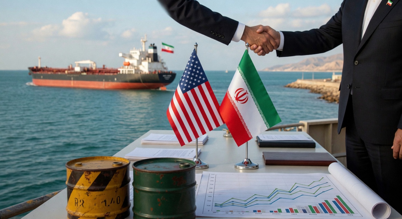 Oil Prices Fall on US-Iran Ceasefire Hopes