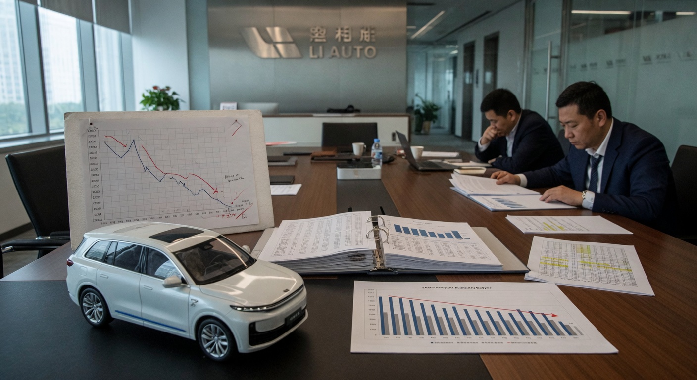 Li Auto Swings to Quarterly Loss on Slowing Hybrid Sales