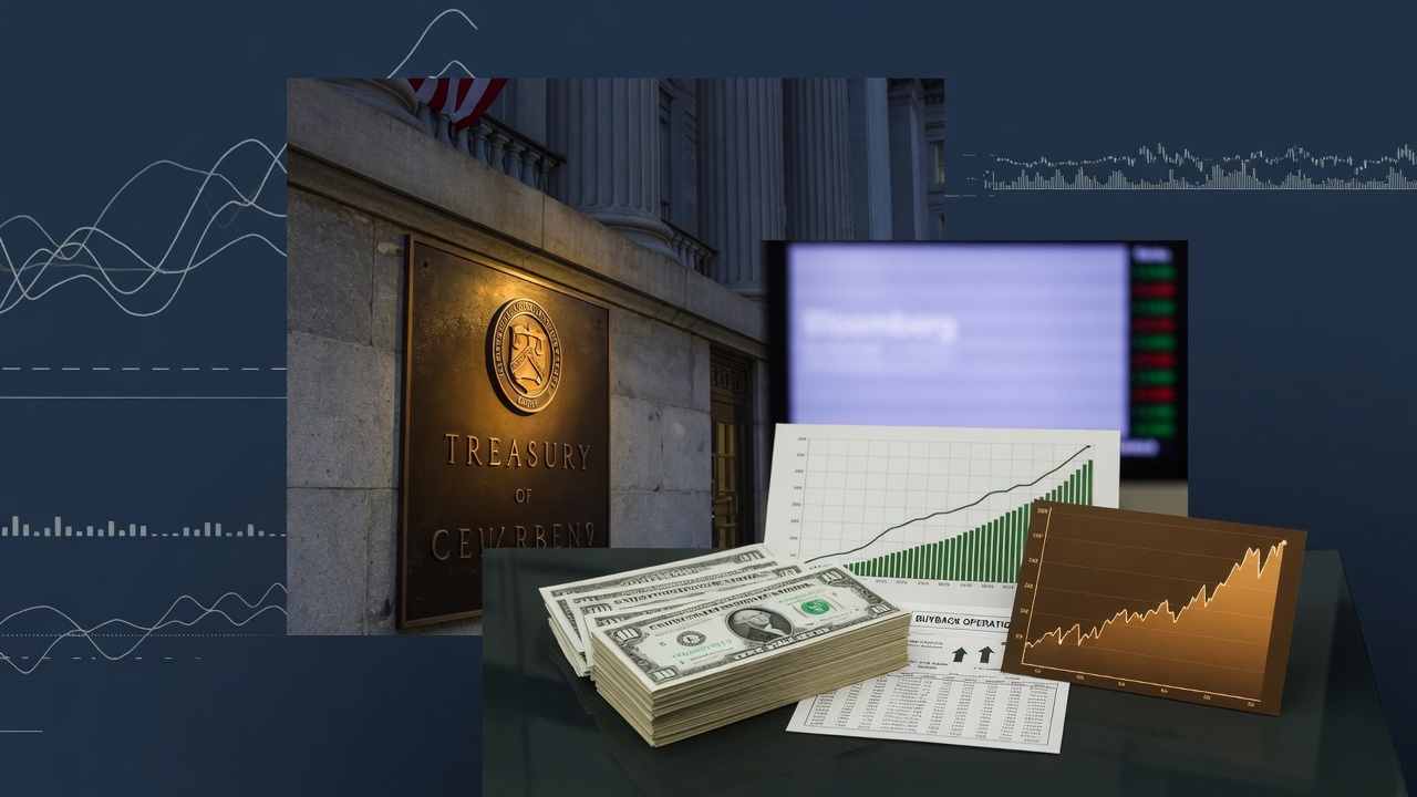 S&P 500 Snaps Losing Streak on Treasury Buyback Announcement