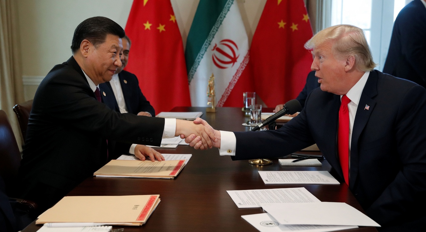 Trump Seeks China's Help to End Iran War During Trade Talks