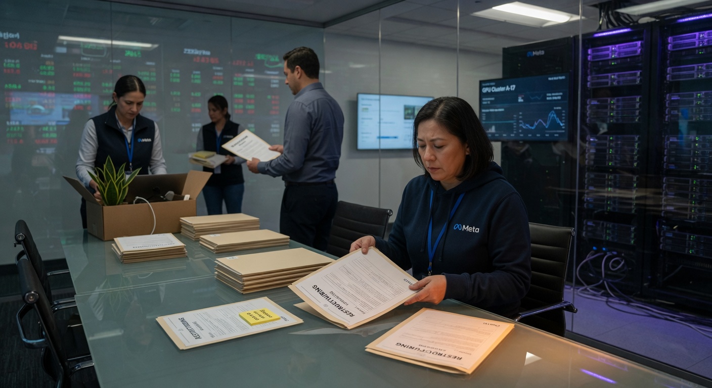 Meta begins 8,000 global job cuts in AI efficiency push
