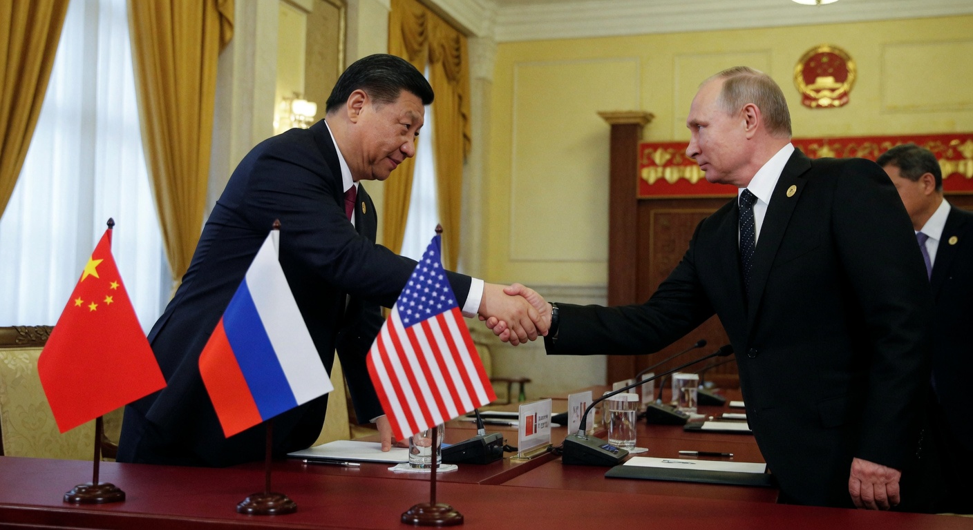 Xi and Putin Meet in Beijing, Condemn US Policies