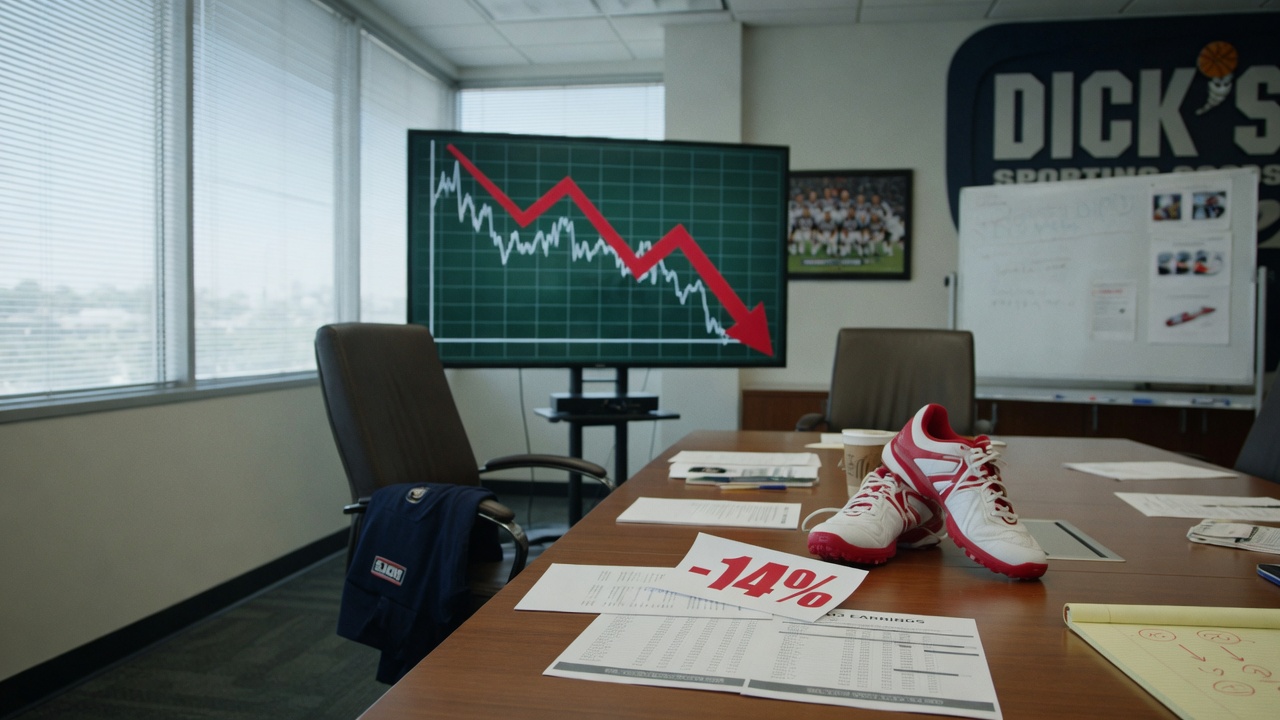 Dick's Sporting Goods Shares Plunge on Q2 Earnings Miss and Lowered Outlook