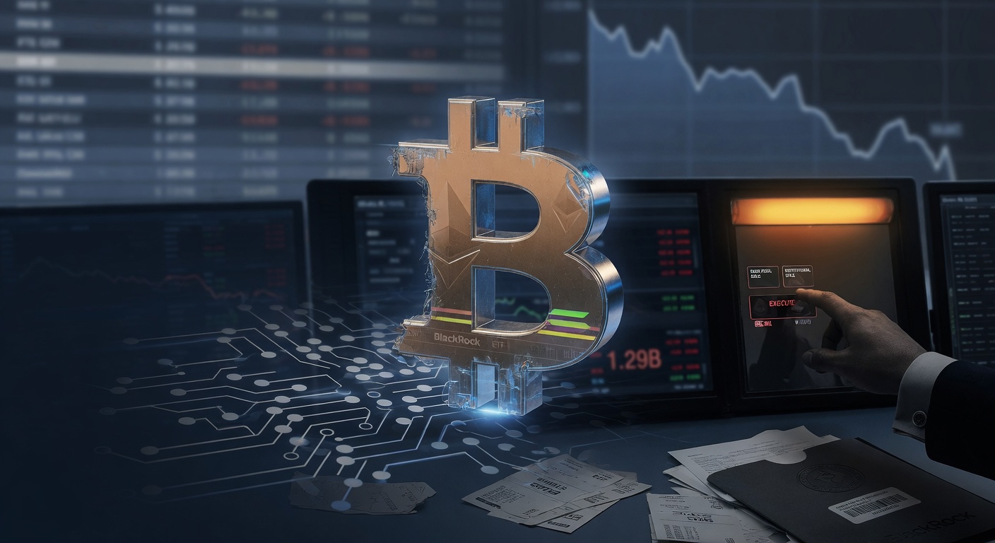 Whale Dumps $1.29 Billion of BlackRock Bitcoin ETF in Dark Pool Trade